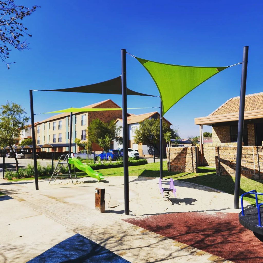 Shade Sail Estate Installation