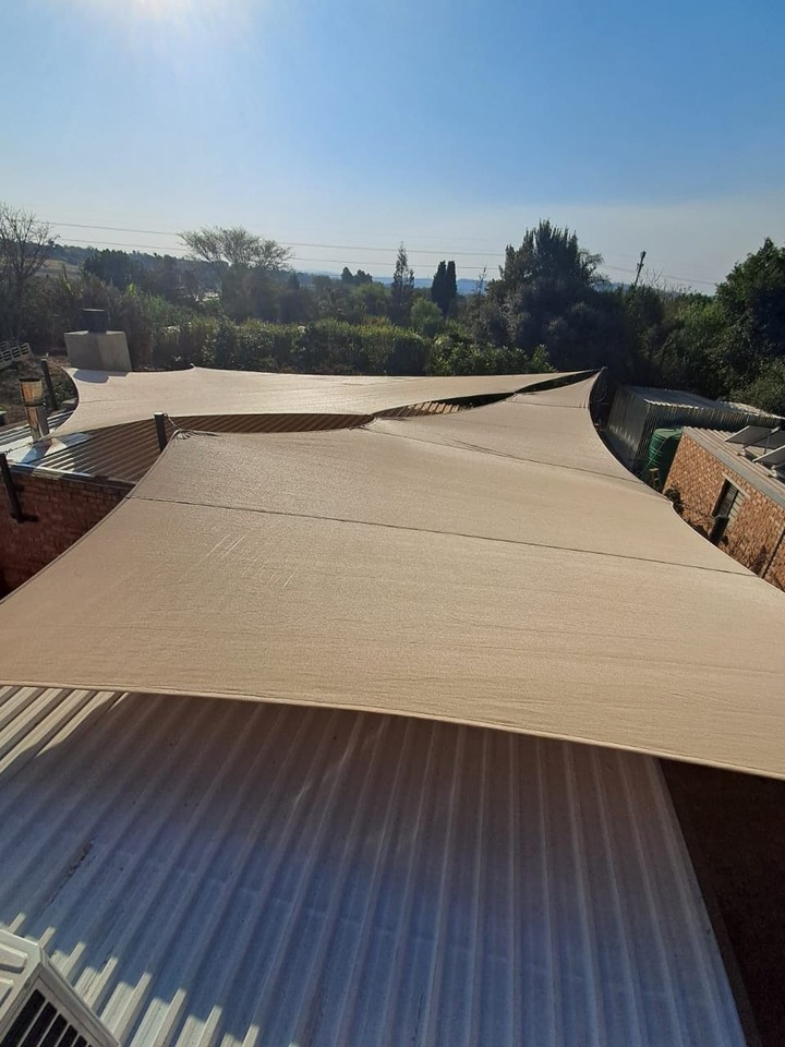 outdoor shade sail - olympus pretoria
